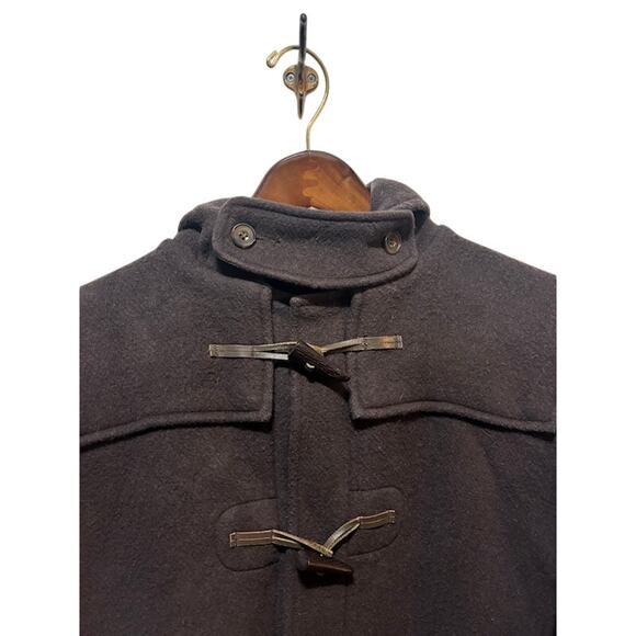 JOURNAL STANDARD Japanese Brand Relume Wool Duffle Coat Jacket Brown Women's 10 - Picture 3 of 12